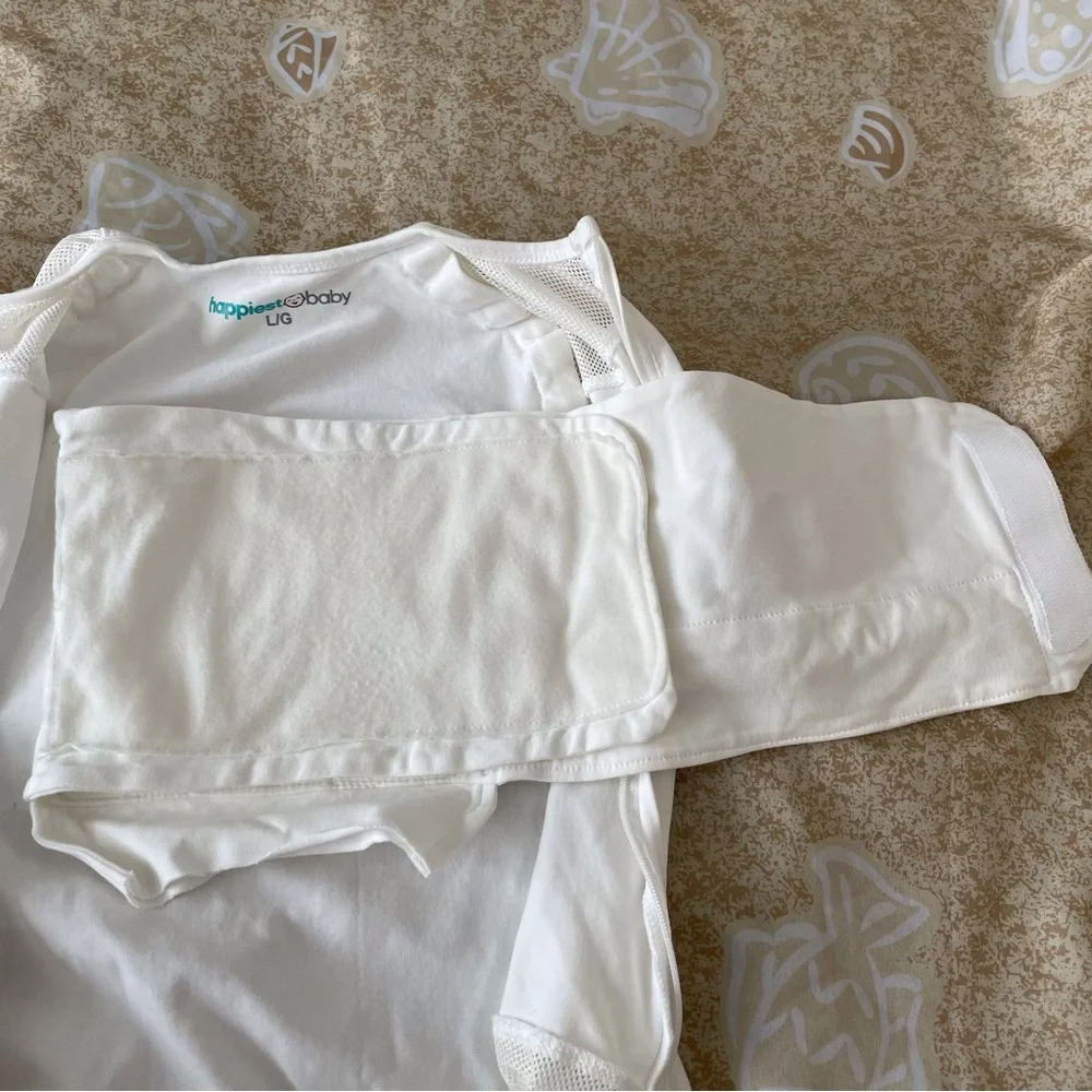 Happiest Baby 100% Organic SNOO Sleep Sack Size Large 4-6M (No Crotch Strap)